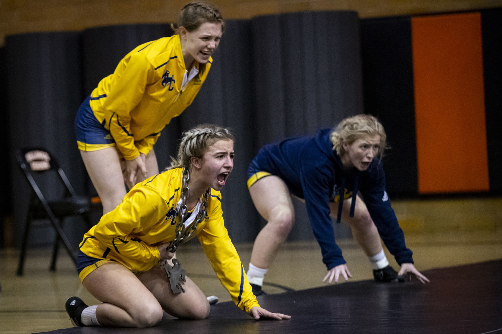 Billings Senior girls wrestling mixer